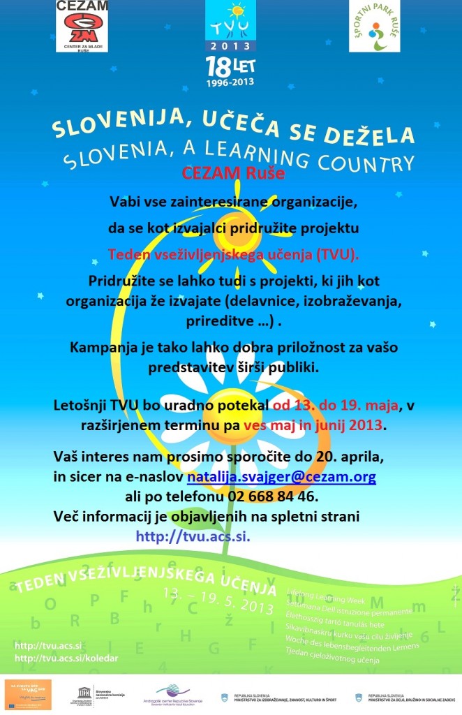 Reklama TVU 2013 za facebook