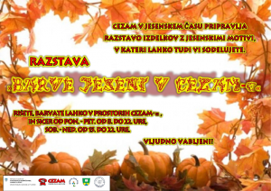 Barve jeseni v CEZAM-u